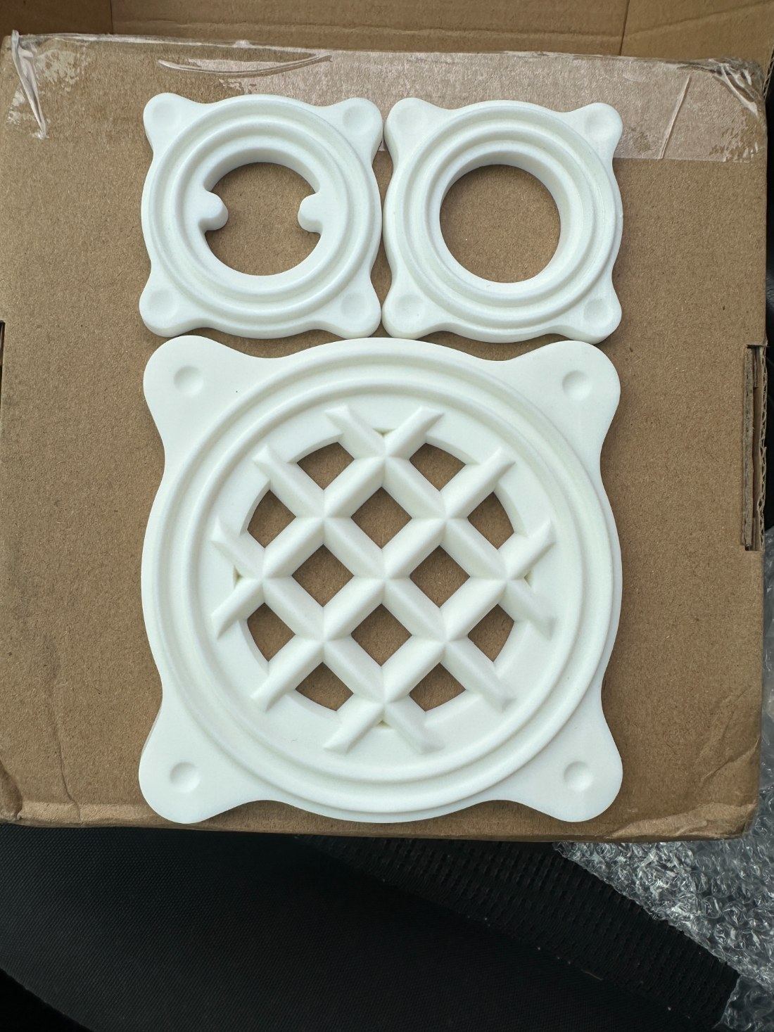 SLA-printed grille masters